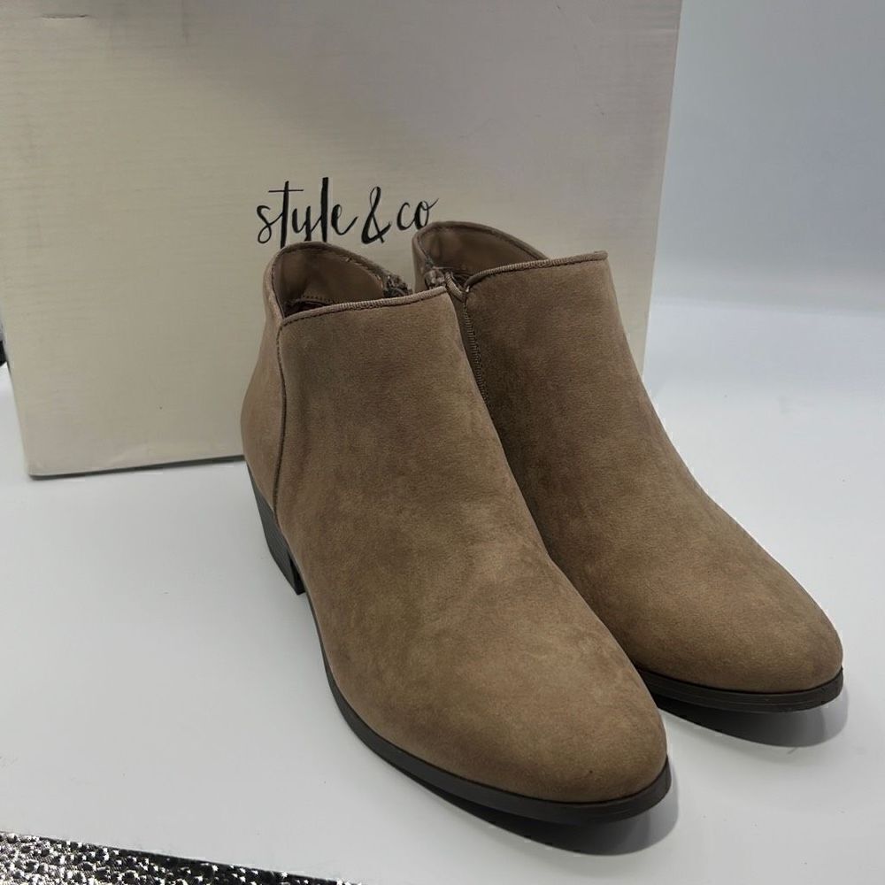 Style & Co Wileyyf1 taupe multi sizes